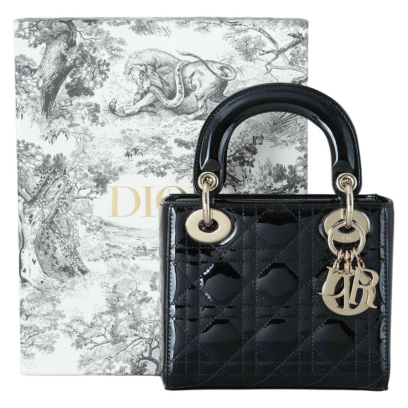 CHRISTIAN DIOR(USED)크리스찬디올 페이던트 레이디디올 미니